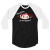 August Peeking Out Baby Girl in Spanish 3/4 Sleeve Shirt