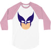 wolverine mask 3/4 Sleeve Shirt