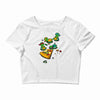pizza lover Crop Top