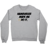 Hamburger Crewneck Sweatshirt