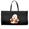 pumpkin with boo Weekender Totes