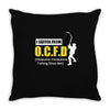 ocfd Throw Pillow