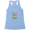 love my crazy dog Racerback Tank