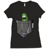 i'm in a pocket Ladies Fitted T-Shirt