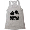 born to run Racerback Tank