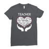 heart of a teacher. if you think my hands are full, you should see my Ladies Fitted T-Shirt