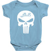 punisher infidel skull Baby Onesie