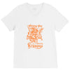 scary krampus V-Neck Tee