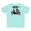 frideay white Youth Tee
