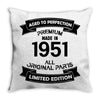 Premium Vintage 1951 Throw Pillow