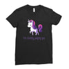 judging you Ladies Fitted T-Shirt