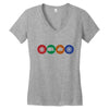 air stream Women's V-Neck T-Shirt