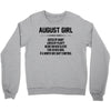 August Girl Hated By Many Crewneck Sweatshirt