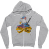 patriotism Zipper Hoodie