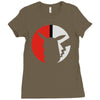 pikachu silhouette Ladies Fitted T-Shirt