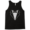 tuxedo fancy dress funny Tank Top