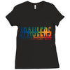 jake paulers colorful Ladies Fitted T-Shirt
