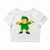 happy saint patrick day simpson Crop Top