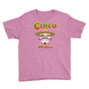 cinco de mayo badass skull Youth Tee