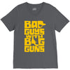 bad guys with big guns V-Neck Tee