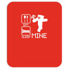 eat sleep mine funny Mousepad