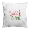 Wild One Throw Pillow