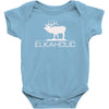 christmas gift elkaholic Baby Bodysuit