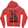 Never Underestimate A Grandfather With An Engineer Degree Zipper Hoodie