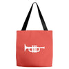 trumpet funny jazz music new Tote Bags