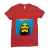 Jaws Parody Lol Skeletor  Myahs Ladies Fitted T-Shirt