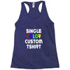 single color custom t shirt Racerback Tank