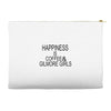 coffee and gilmore girls Accessory Pouches