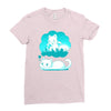 world domination Ladies Fitted T-Shirt