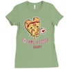 pizza my heart (2) Ladies Fitted T-Shirt