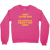 i went outside once Crewneck Sweatshirt