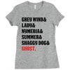 The Direwolves Ladies Fitted T-Shirt