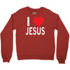 i love jesus Crewneck Sweatshirt