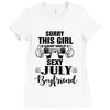 sorry this girl is already taken by a super sexy july boyfriend Ladies Fitted T-Shirt