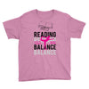 Reading Yoga Wine Balance Youth Tee
