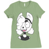 the people are the monsters Ladies Fitted T-Shirt