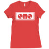 dj turntables club Ladies Fitted T-Shirt