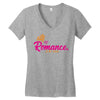 romance in the world Women's V-Neck T-Shirt