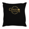 the cones of dunshire Throw Pillow