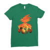 beautiful sunset Ladies Fitted T-Shirt