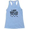 all the dogs Racerback Tank