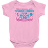 I Love Someone with Thyroid Cancer to The Moon and Back to Infinity Baby Bodysuit