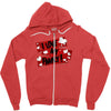 i love my family Zipper Hoodie