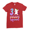 3rd grade squad Ladies Fitted T-Shirt