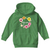 Floral Baby Name Youth Hoodie