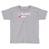 more nice than naughty Toddler T-shirt